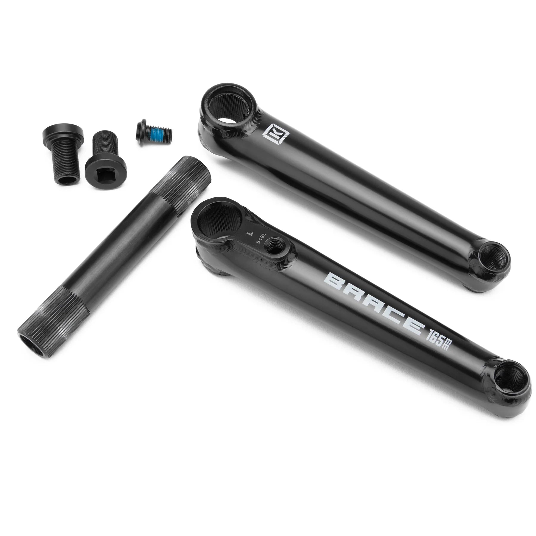 KINK BRACE クランク 165mm R&L 22mm/48SP / ブラック – BMXショップ KINK BRACE クランク 165mm R&L 22mm/48SP / ブラック – BMXショップ