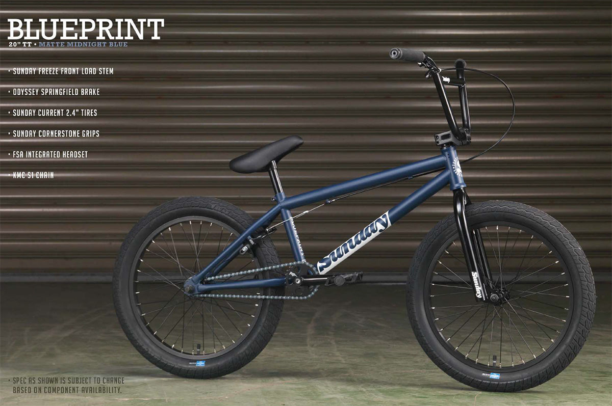 <整備済を無料配達>BMX SundayBikes 20吋プロモデル Sunday AM 20'' BMX Freestyle Bike | SkatePro