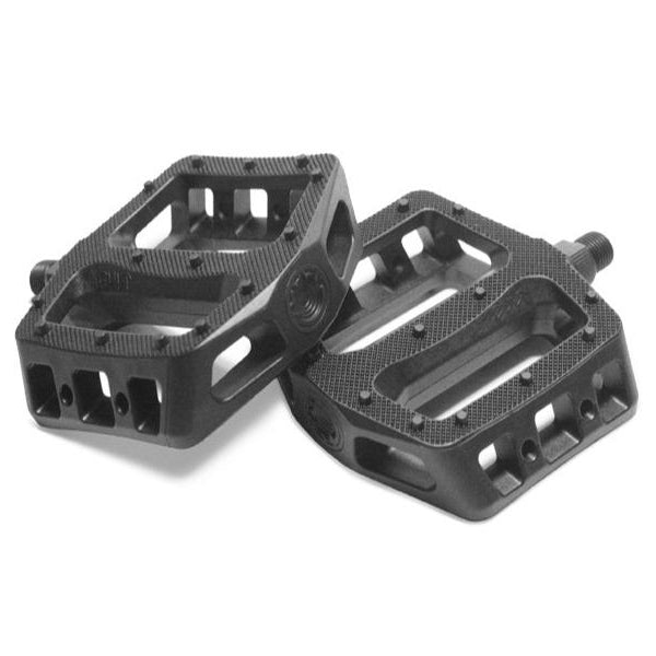 自転車　BMX ペダル dk L PEDAL BLACK 送料無料 PLAZA PC PEDAL - ECLAT - BMX専門のZEN DISTRIBUTION (輸入代理店)