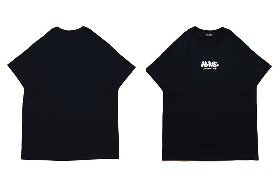 ALIVE INDUSTRY THROWUP Tシャツ / ブラック【Lサイズ】 – BMX