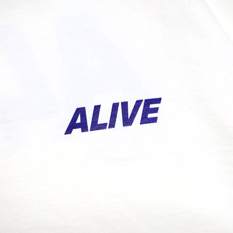 ALIVE INDUSTRY 22ロゴ Tシャツ / ホワイト【XLサイズ】