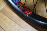 STRANGER フロント＆リヤホイールセットLHD（左ドライブ） 【CRUX V2/XL リム フロントホイール 3/8" / ブラック】＆【CRUX RR V2/XL ホイール  / ブラック【LHD】 】