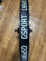 ODYSSEY QUADLANTリム×GSPORT ELITE ハブ フロント 3/8" 36H  / ブラック