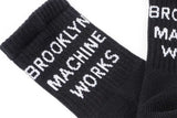BLOOKLYN ロゴソックス / ブラック