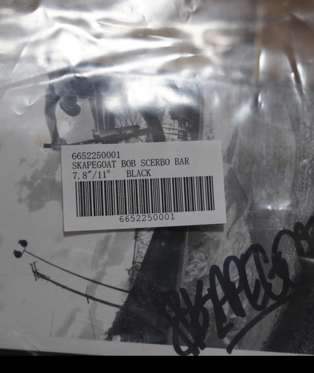 BMXスケープゴート7.8 BMXスケープゴート7.8 SKAPEGOAT BOB SCERBO ハンドルバー 7.8