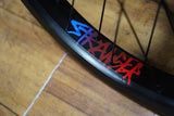 STRANGER フロント＆リヤホイールセットLHD（左ドライブ） 【CRUX V2/XL リム フロントホイール 3/8" / ブラック】＆【CRUX RR V2/XL ホイール  / ブラック【LHD】 】
