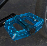 CULT DAK NYLONペダル / クリアブルー