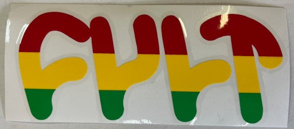 CULT DIE-CUT DECAL (1PC) RASTA