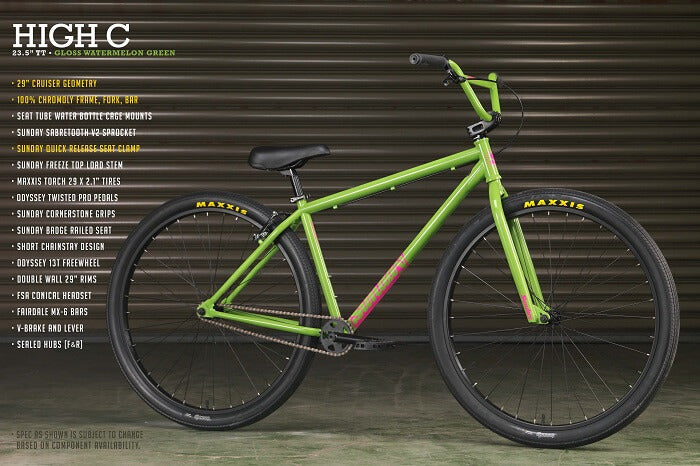 Mon BMXバイク シルバー・グリーン セオサイクル