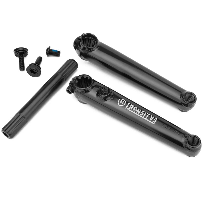 MISSION TRANSIT V3 クランク【160mm】 / ブラック – BMXショップ MISSION TRANSIT V3 クランク【160mm】 / ブラック – BMXショップ