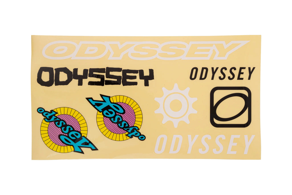 ODYSSEY RETRO ステッカーパック – BMXショップワンダーランド