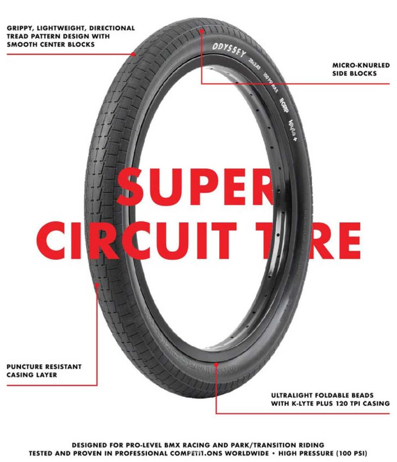 ODYSSEY SUPER CIRCUIT ブラック(折りたたみタイプ