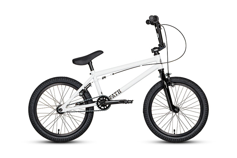 アーレスバイクBMX18インチ ※３月１９まで掲載 週末ならご自宅近くまで届けます DURCUSONE PATH 18インチ V2 / ホワイト – BMXショップワンダーランド
