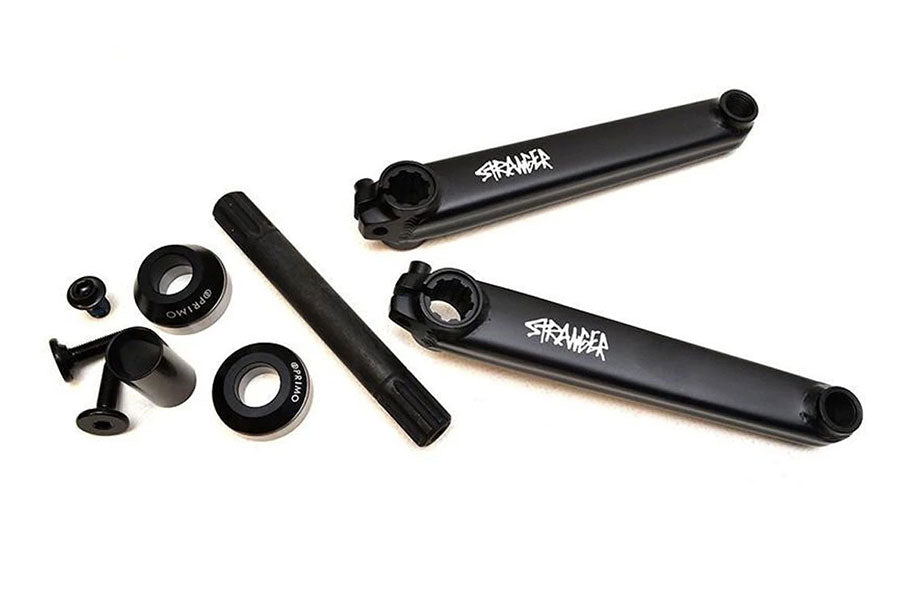 6/17入荷】STRANGER LEVEL クランクセット 165mm W/BB / ブラック