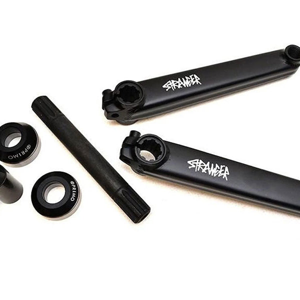 6/17入荷】STRANGER LEVEL クランクセット 165mm W/BB / ブラック