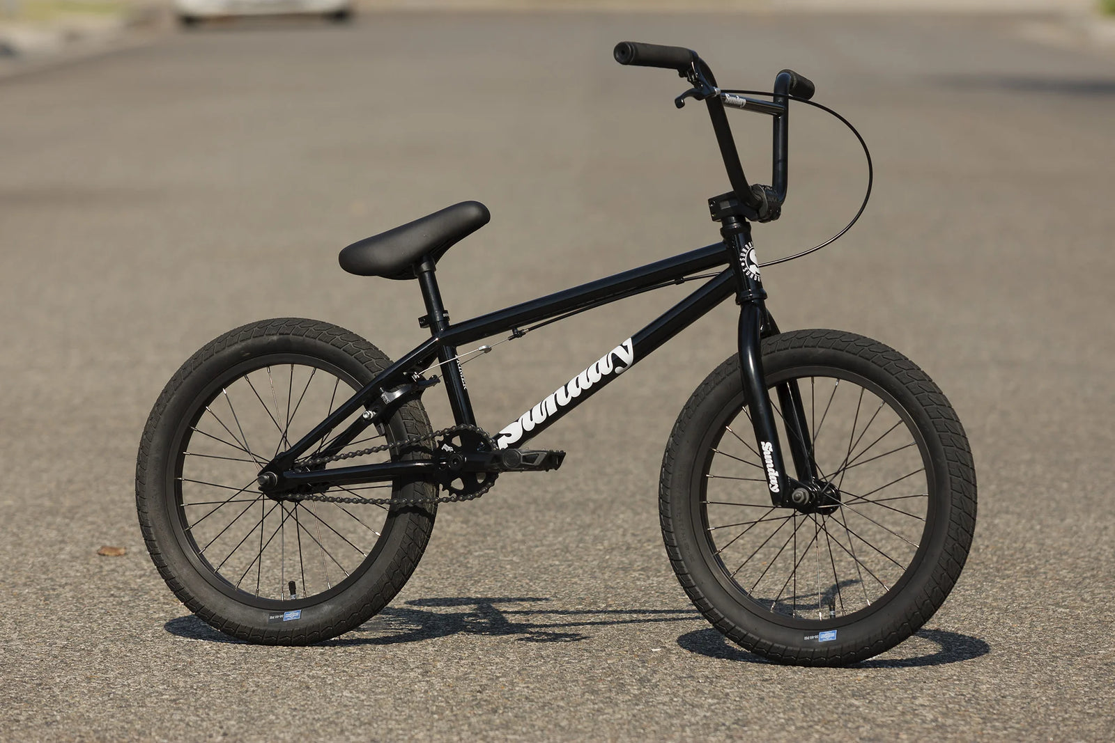Sunday BMX バイク ブラック 18インチ SUNDAY PRIMER 18インチ / グロスブラック – BMXショップワンダーランド