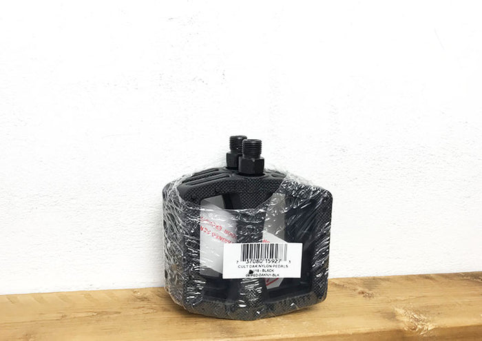 CULT DAK NYLONペダル / ブラック – BMXショップワンダーランド