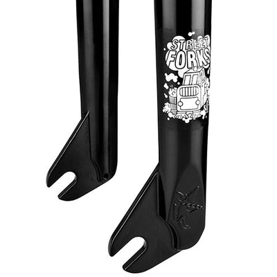 ANIMAL STREET FORK 26mm BMX フロントフォーク ANIMAL STREET 26MM OFFSETフォーク 3/8 / ブラック – BMX