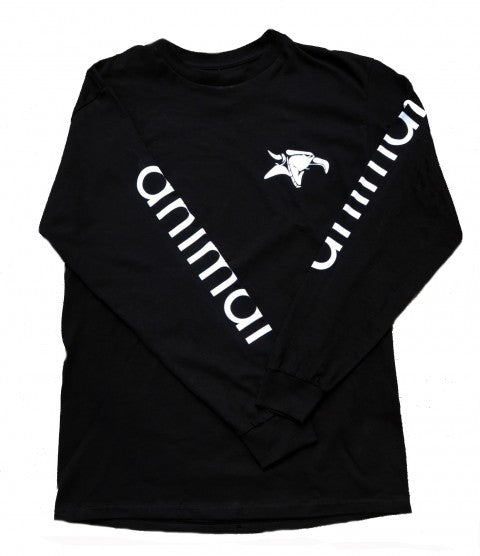 ANIMAL L/S GRIFFIN ロングTシャツ / ブラック【Mサイズ】