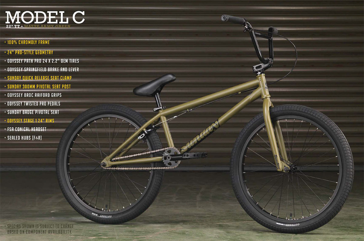 SUNDAY BIKES 2023年モデル – BMXショップワンダーランド