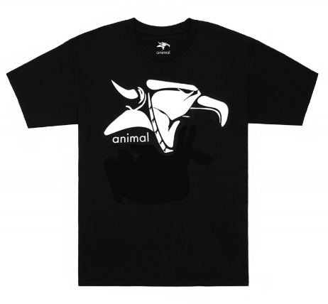 ANIMAL S/S CLASSIC GRIFFIN Tシャツ/ ブラック【Lサイズ】