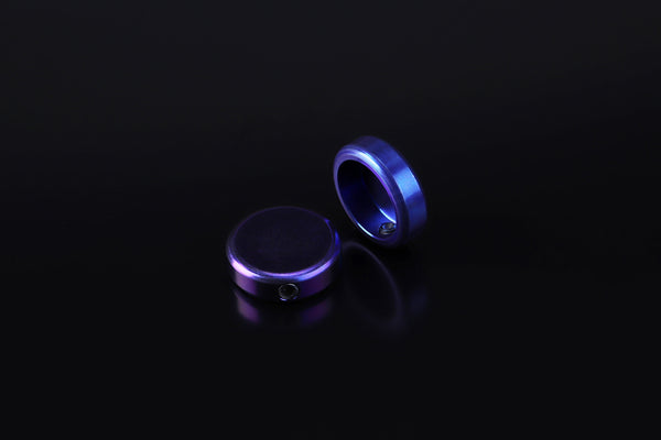 RNC BMX TITANIUM バーエンド / パープル