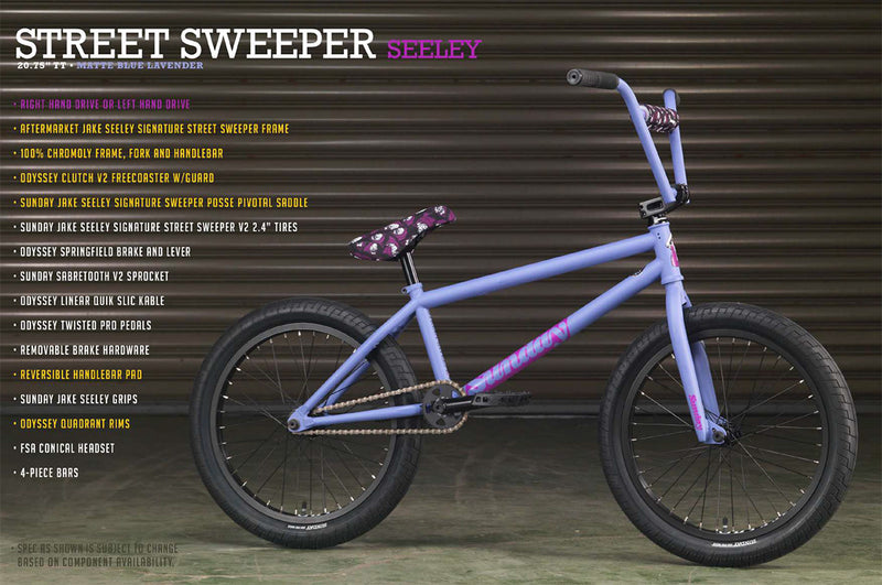 Sunday streetsweeper bmx フルクロモリ